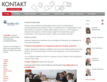 Tablet Screenshot of kontakt.is